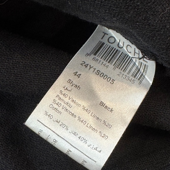 Linen Blend Textured Button-Up or Jacket m- L - Picture 11 of 17